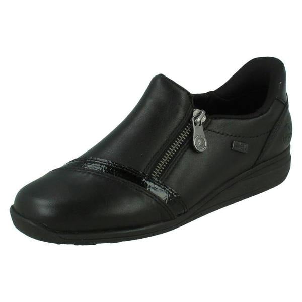 Rieker Ladies Rieker Extra Wide RiekerTex Casual Shoes 47264