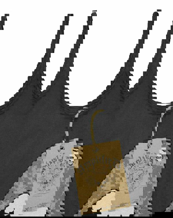 Vanilla Underground Amplified Clothing Womens Grey Rolling Stones Leopard Tongue Logo Vest