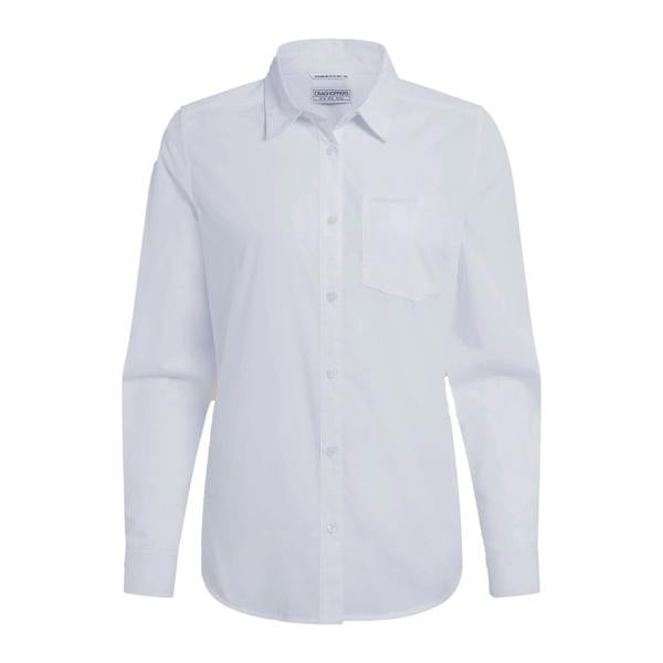 Craghoppers Womens/Ladies Kiwi III Long-Sleeved Shirt - White - 