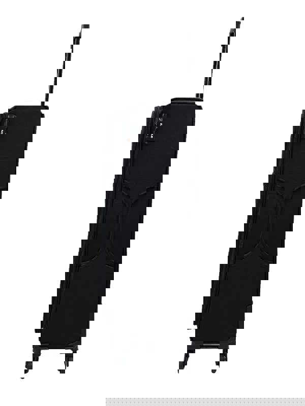 TruClothing Soft Case Suitcase 4 Wheels Zipped Compartments