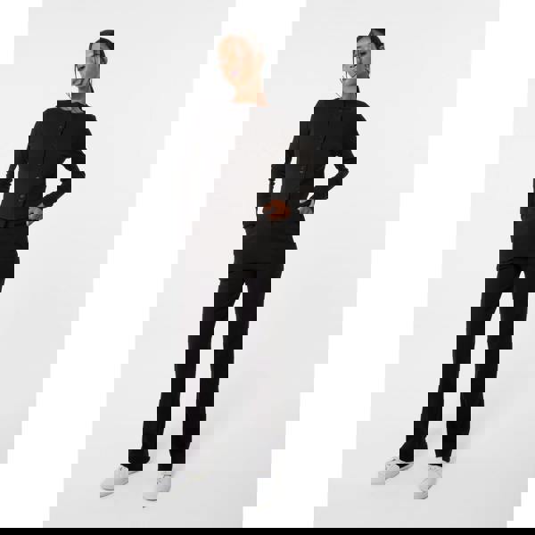 Pink Vanilla Ribbed Button Front Top