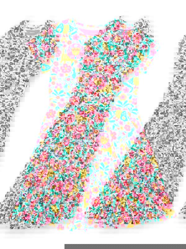 Kite Girls Organic Growing Brave Skater Dress