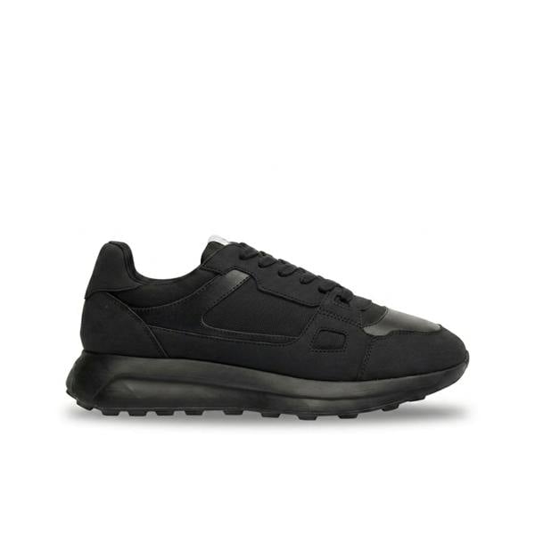 House Of Cavani Albany - Men's Black Breathable Mesh Casual Sneakers