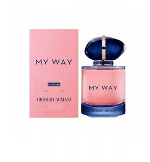 Giorgio Armani My Way Intense 50ml Eau De Parfum EDP Rechargeable Refillable Spray For Her