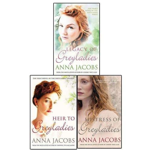 Allison & Busby Anna Jacobs Greyladies 3 Books Set