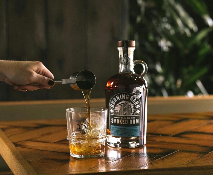 Burning Barn Smoked Rum