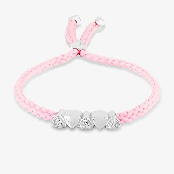 Rosa Lea Pink Cord Toggle Bracelet AM-2THB033906