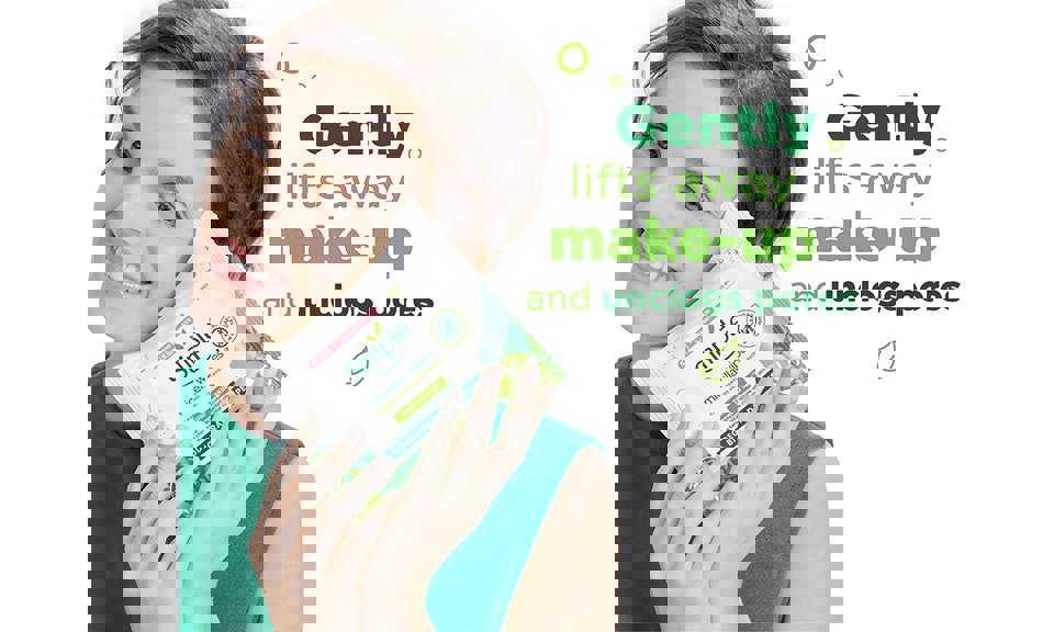 Simple Biodegradable Micellar Wipes with Glycerin & Pro-Vitamin B5,