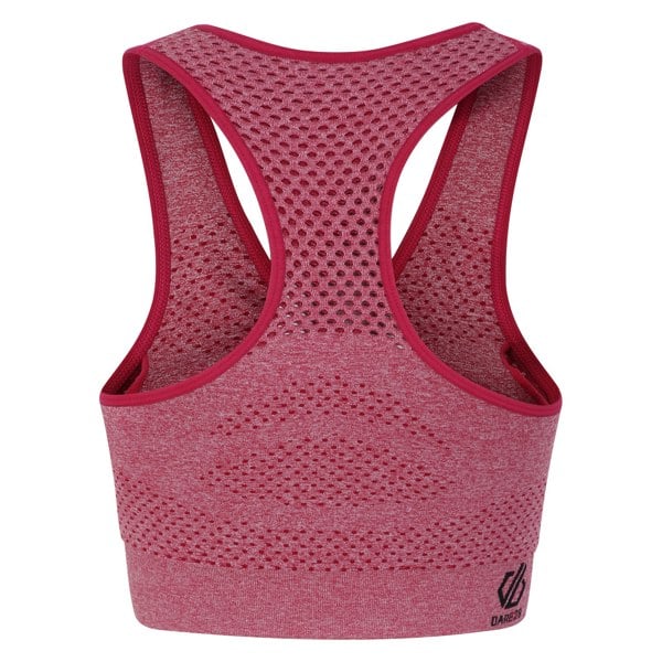 Dare 2b Womens/Ladies Dont Sweat It Sports Bra - Berry Pink Marl