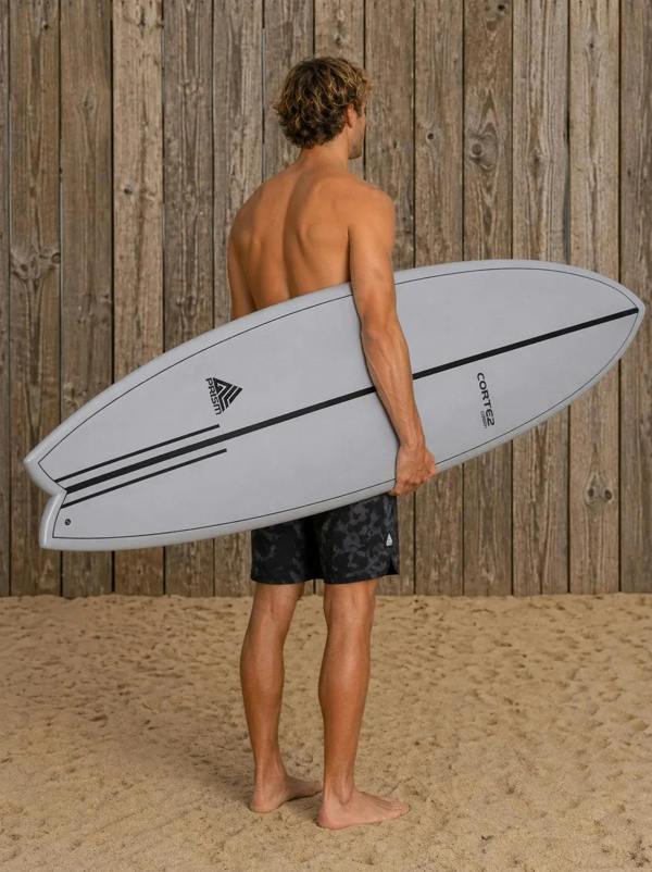 Cortez Prism Cubin Surfboard Grey 6'6"