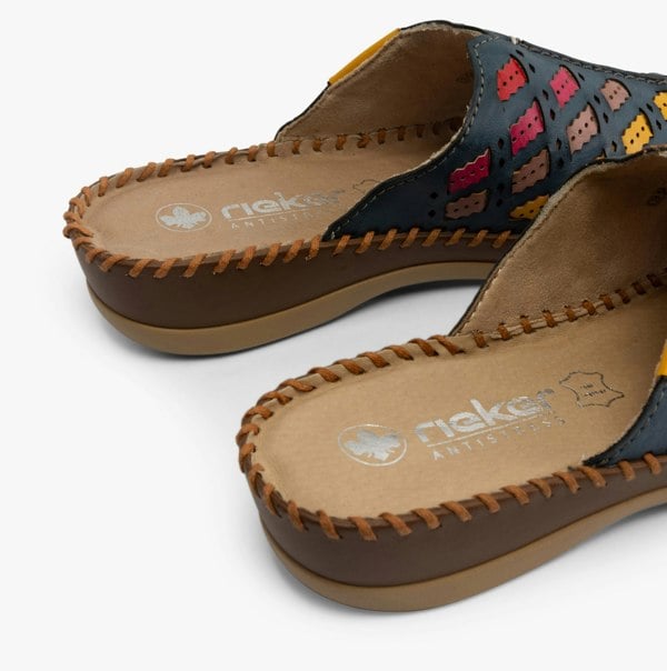 Rieker 61336-90 Womens Sandals - Blue