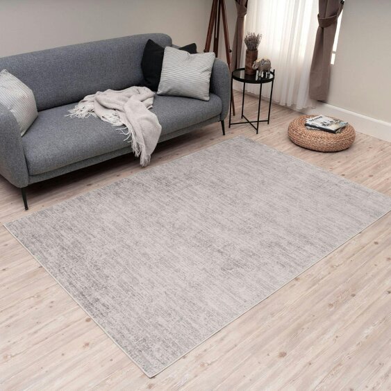 The Rugs Rustic Cream Scandi Design Rug