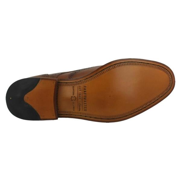 Clarks Mens Clarks Formal Lace Up Brogues Shoes Craft James Tip