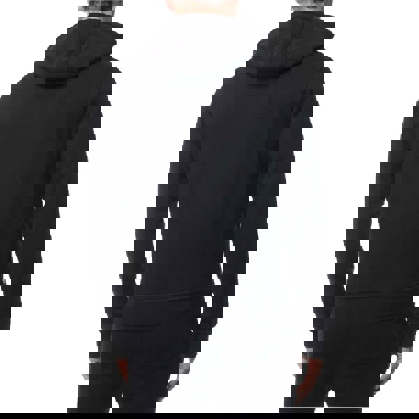 ACTIVE SMALL LOGO FULL ZIP HOODIE  FLEECE black S