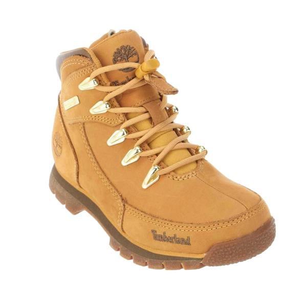 Timberland Childrens/Kids Euro Rock Leather Mid Cut Boots - Wheat