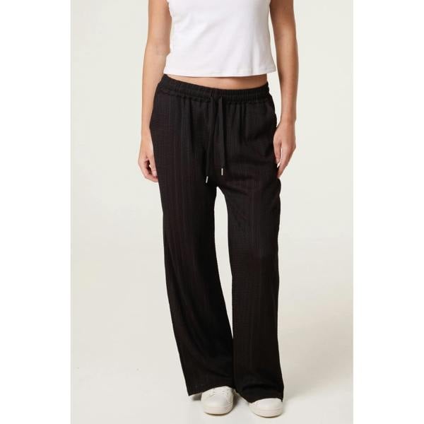 Blue Vanilla Striped Pull-on Trousers