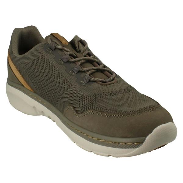 Clarks Mens Clarks Lace Up Casual Shoes ClarksPro Knit