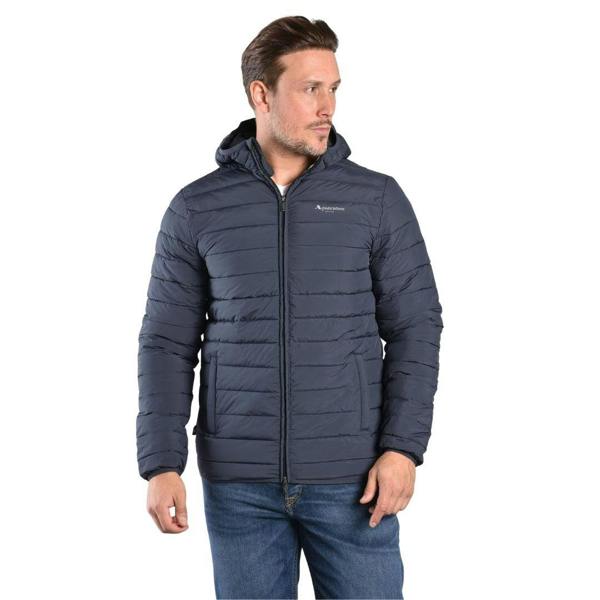 Aquascutum Mens Active Padded Jacket - Navy Blue - 