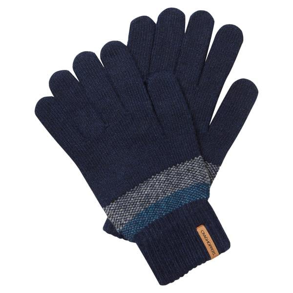 Craghoppers Mens Forster Winter Gloves - Blue Navy - 