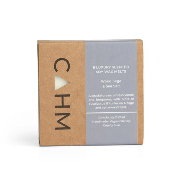 CAHM Wood Sage & Sea Salt Wax Melt Box