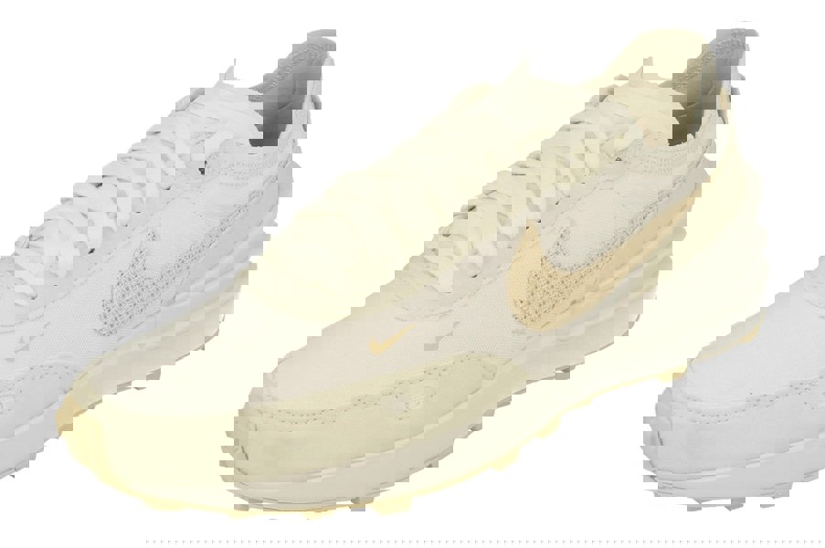 Nike Womens Waffle One Essential Trainers Dm7604  100 - Summit White Fossil 100 - Photo 0