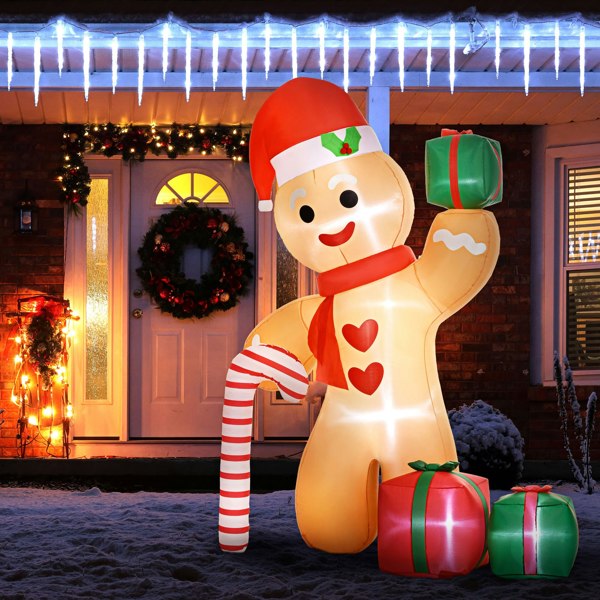 Inflatable Gingerbread Man