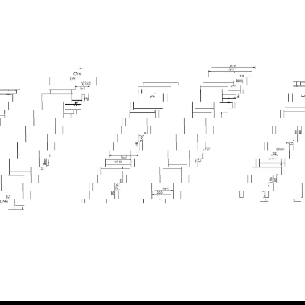 Furniture To Go Madrid Bedside Table with 1 Drawers in Jackson Hickory Oak