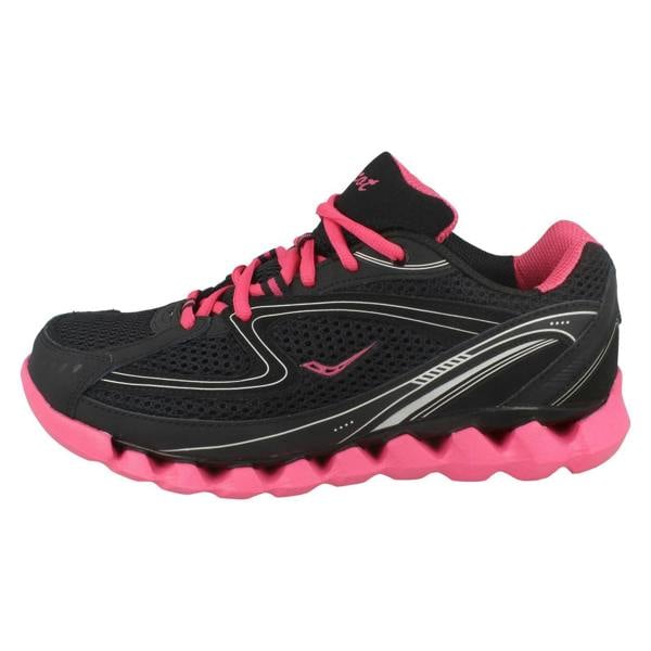 Ladies Ascot Casual Lace Up Trainers Spring Wave