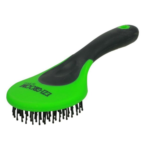 Ezi-Groom Horse Mane and Tail Brush - Lime Green