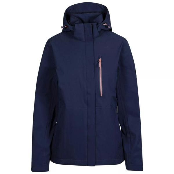 Trespass Womens/Ladies Katya DLX Waterproof Jacket - Navy - 