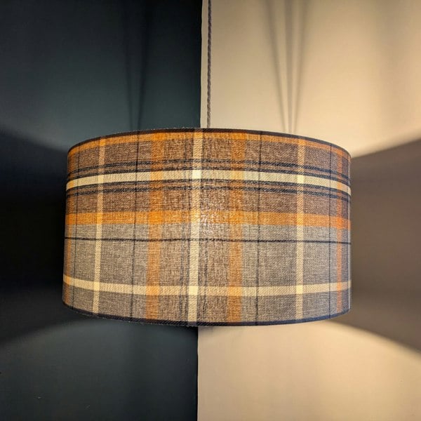 Lampshade - Corgi Tweed (60 x 30cm)