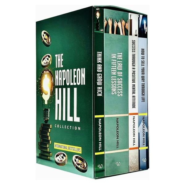 Napoleon Hill 4 Books Collection Box Set – Think and Grow Rich & Success Collection