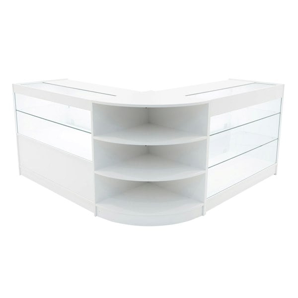 Monstershop Calliope LED Shop Counter Set K1200, C1200 & LM60 - White
