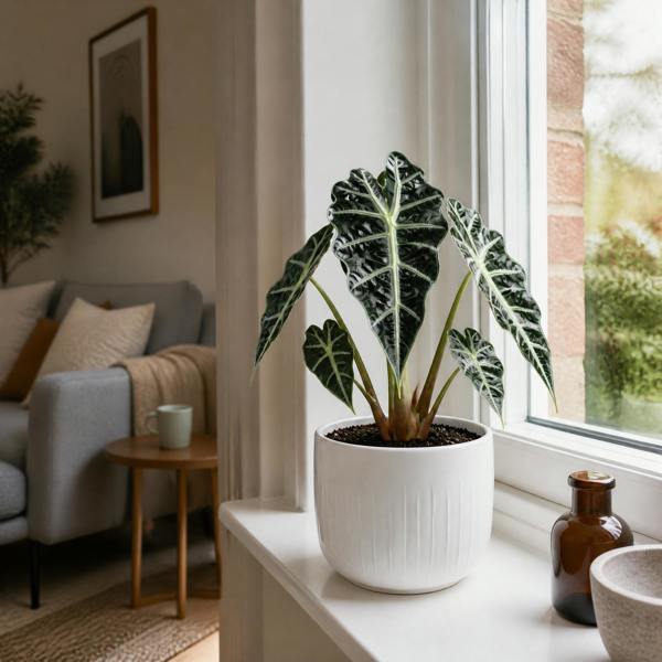 Alocasia Polly Elephant Ear 12cm Pot Plants By Post