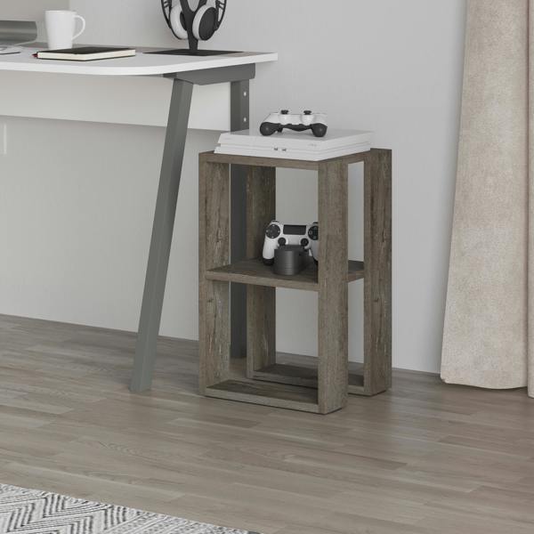 Decortie Lonie Modern Bedside Table Nightstand with Storage Width 34cm