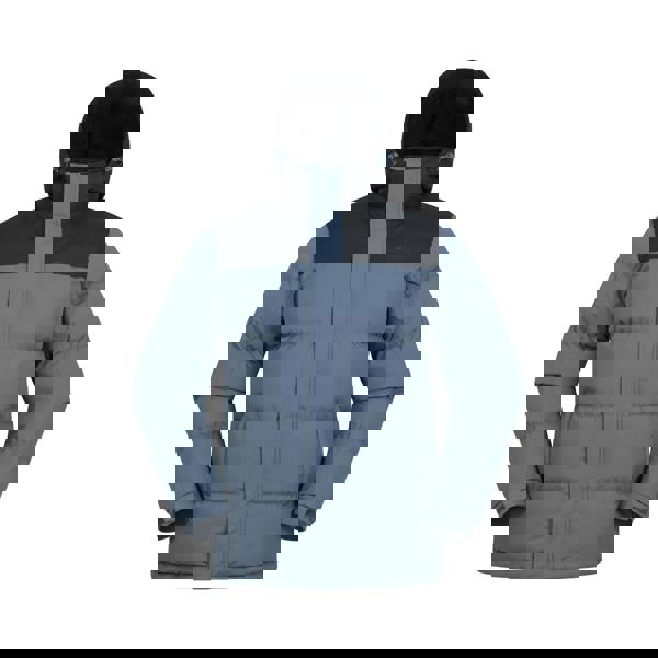 Mountain Warehouse Mens Snow Borg Lined Padded Jacket - Grey - 