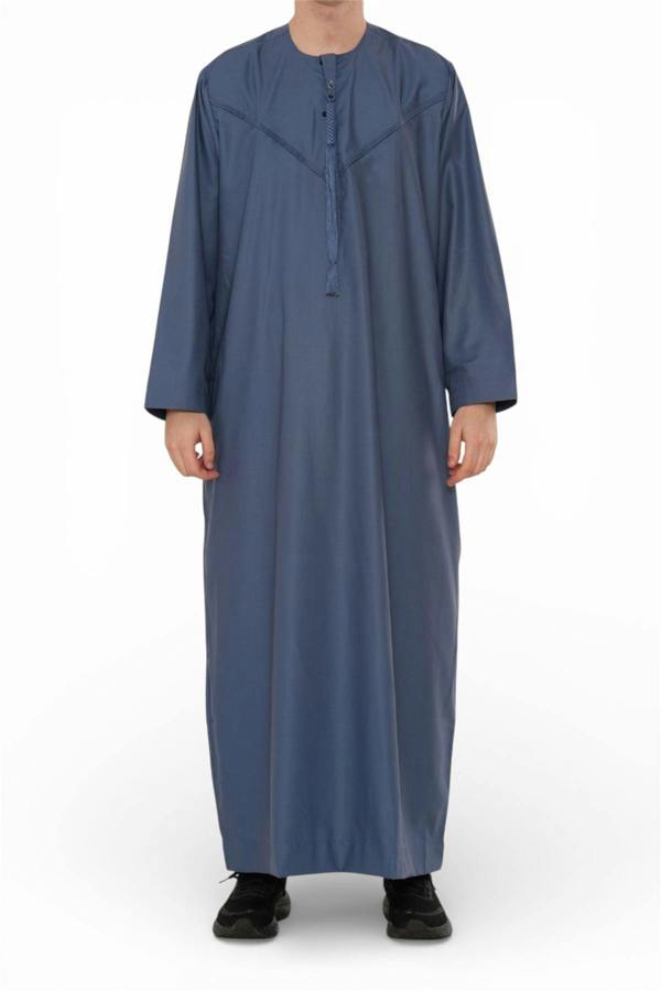 Infinity Leather Men's Eid Moroccan Jubba Robe Djellaba Ramadan Eid Thobe - HM11