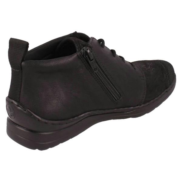 Rieker Ladies Rieker Wide Fit Ankle Boot 48992