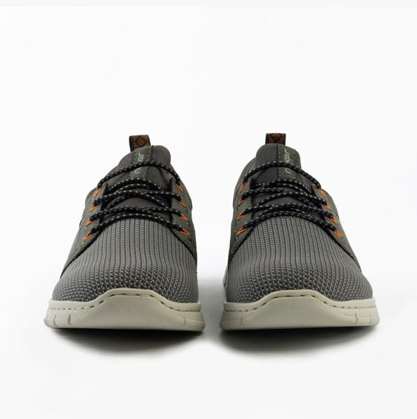 Rieker B7796-42 Mens Trainers Grey