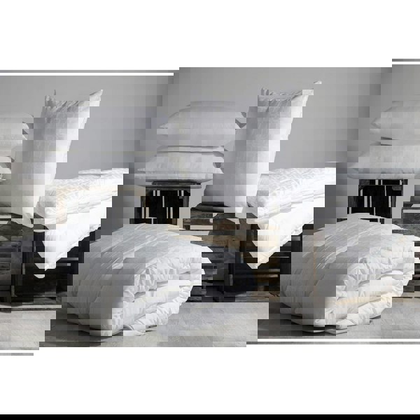 Belledorm Square Microfibre Hotel Pillow - White