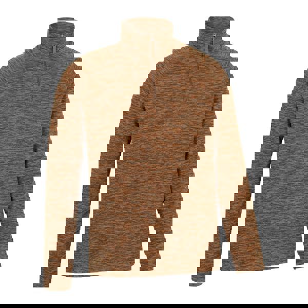 Mountain Warehouse Mens Snowdon II Fleece Top - Burnt Orange - 