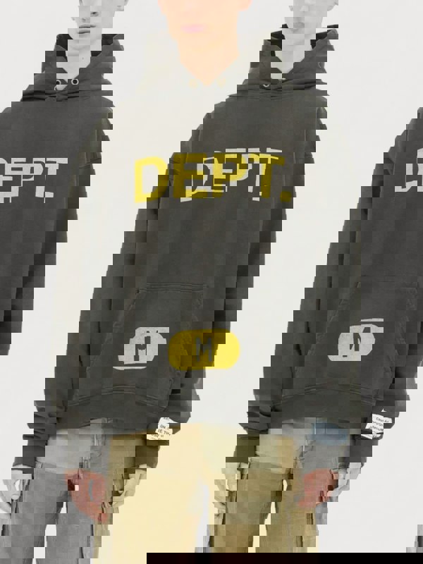 Gallery Dept. Size Logo Hoodie Black