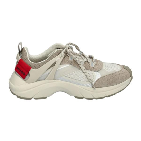 Hugo Womens/Ladies Low Trainers - Medium Beige - 