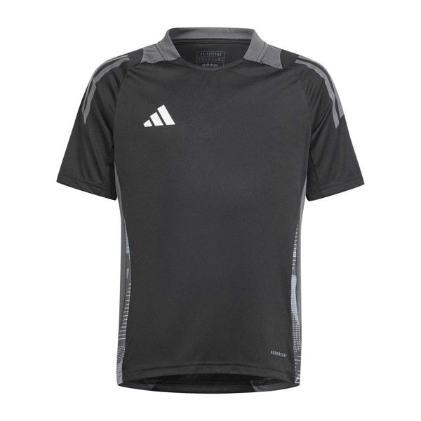 Adidas Childrens/Kids Tiro 24 T-Shirt - Black/Dark Grey - 