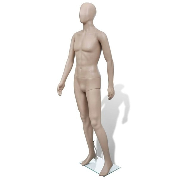 Berkfield Mannequin Man Round Head