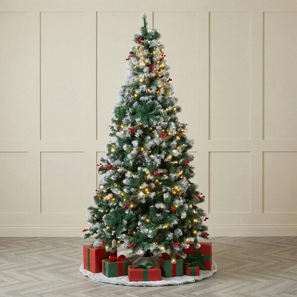 Garden Greatness 7ft Heritage Fir Artificial Christmas Tree with Metal Stand