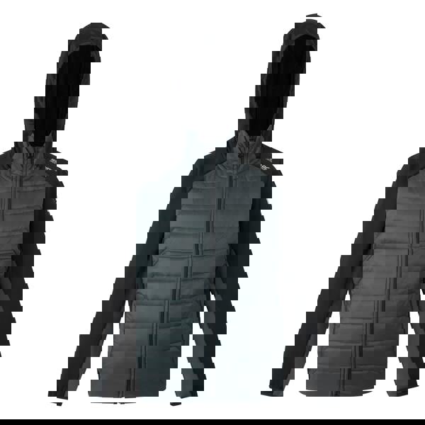 Regatta Childrens/Kids Kielder IX Hybrid Jacket - Black/Seal Grey - 