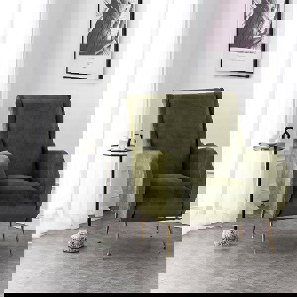 Stone Crutch Side Table, Black-Weilai Concept-Weilai Concept