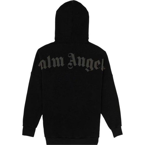 Palm Angels Classic Logo Oversized Hoodie - Black