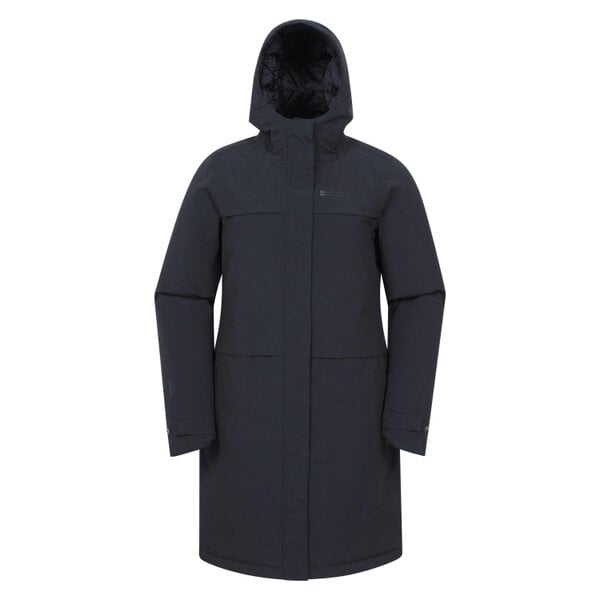 Mountain Warehouse Womens Avery Waterproof Long Length Jacket - Black